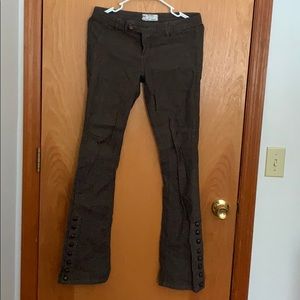 Free people brown pants